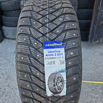 Шины R20 275 55 20 Goodyear Ultra Grip Arctic 2, 4 шт., новые