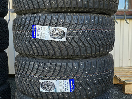 Шины R20 275 55 20 Goodyear Ultra Grip Arctic 2, 4 шт., новы