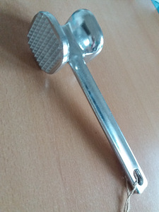 Uus kahepoolne metallist lihavasar. (1 foto / 7)