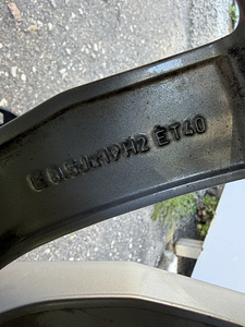 19" Audi originaalveljed 5x112 (5 foto / 8)