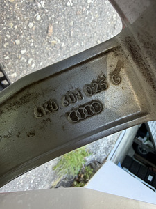 19" Audi originaalveljed 5x112 (8 foto / 8)