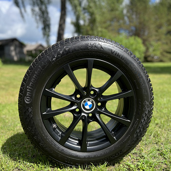 Диски BMW с зимними шинами