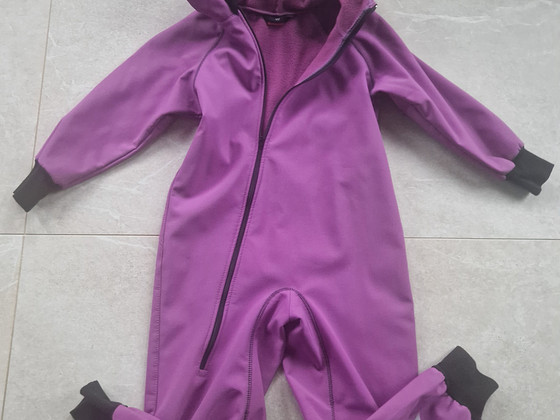 Детский комбинезон softshell , весна-осень, размер 122