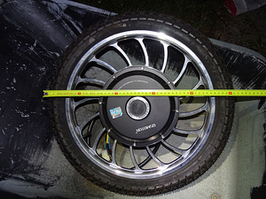 16-tolline mopeedi rummumootor QS Motors 1500 W (4 foto / 4)