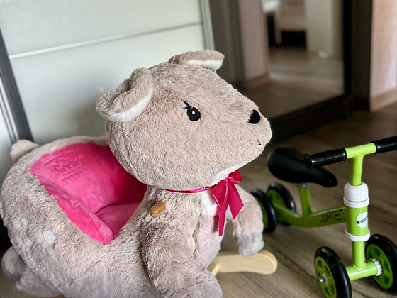 Kiikhobune Põder + kingituseks jooksuratas