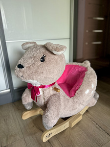 Игрушка-качалка Олень + подарок беговел (3 фото из 4)