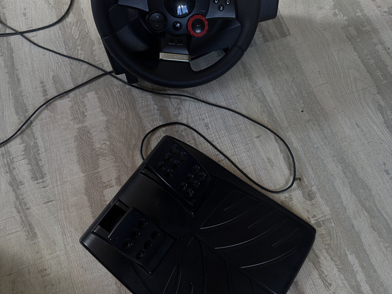 Logitech Driving Force GT mängurirool + pedaalid