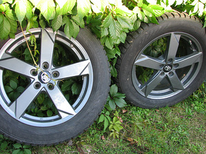 Toyota RAV-4 valuveljed+rehvid Nokian HKPL9 235/55/R18 (8 foto / 9)