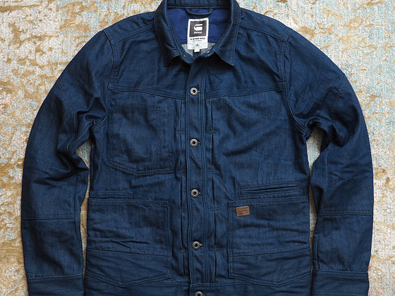 G-Star RAW Faeroes Tailor JKT джинсовая куртка размер L