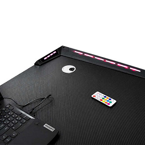 Arvutilaud/mängurilaud RGB LED-valgustusega, 120x60cm. (3 foto / 3)