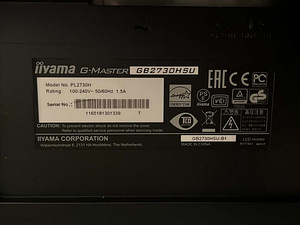 Монитор Iiyama 27" G-MASTER" GB2730HSU (5 фото из 6)
