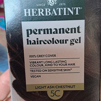 Herbatint 5C (Light Ash Chestn) püsiv geelvärv juustele