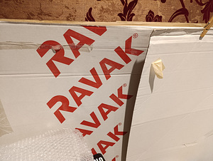 Стенка для ванной " Ravak" (3 фото из 3)