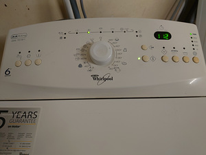 Pealtlaetav pesumasin Whirlpool (3 foto / 5)