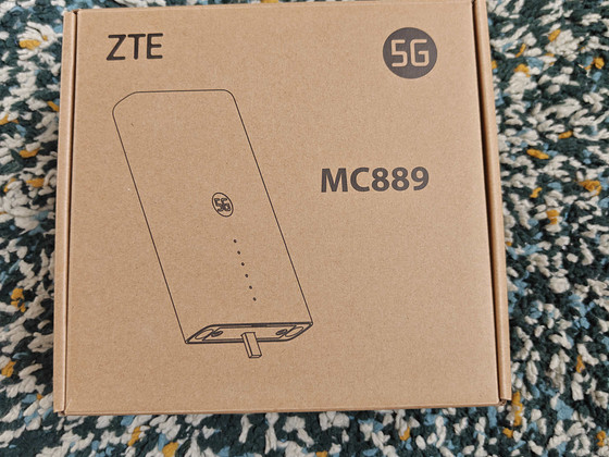 5G внешний роутер ZTE MC889 + Wi‑Fi 6 роутер ZTE T3000