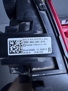 Audi A6 C8 2020 LED tagatuled (7 foto / 10)