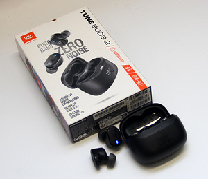 True wireless наушники JBL Tune Buds 2 ANC, 48ч батарея (2 фото из 2)