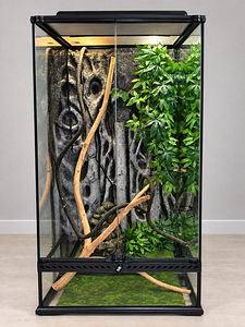 Terraarium Exo Terra 60×45×90 cm — täielik komplekt (1 foto / 5)