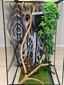 Terraarium Exo Terra 60×45×90 cm — täielik komplekt (3 foto / 5)