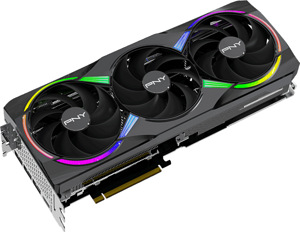 PNY GeForce RTX 5080 ARGB Epic-X RGB с заводским разгоном, с тремя вентиляторами (1 фото из 1)