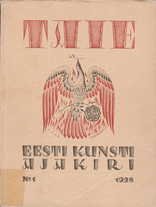 TAIE, Eesti kunsti ajakiri 1928–1929 (1 foto / 8)