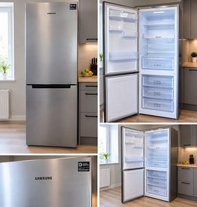 SAMSUNG RB29HSR2DSA KÜLMIK-SÜGAVKÜLMIK 314L. (1 foto / 3)