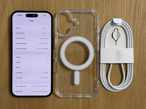 Apple iPhone 16 Black 128GB в хорошем состоянии, аккумулятор 100%. Гарантия (7 фото из 9)