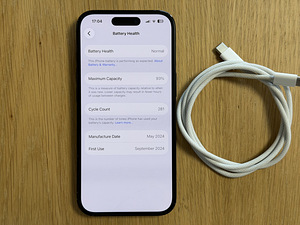 Apple iPhone 15 Black 128GB heas korras, aku 93% (8 foto / 9)