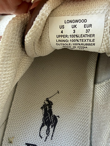 Ralph Lauren Polo nahast tennised (5 foto / 6)