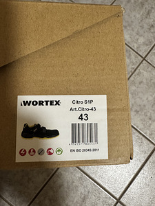WORTEX CITRO S1P tööjalanõud, Unisex, suurus 43 – uued (2 foto / 2)