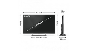 Телевизор Sharp 50" UHD Google TV 50HP6265E (3 фото из 4)