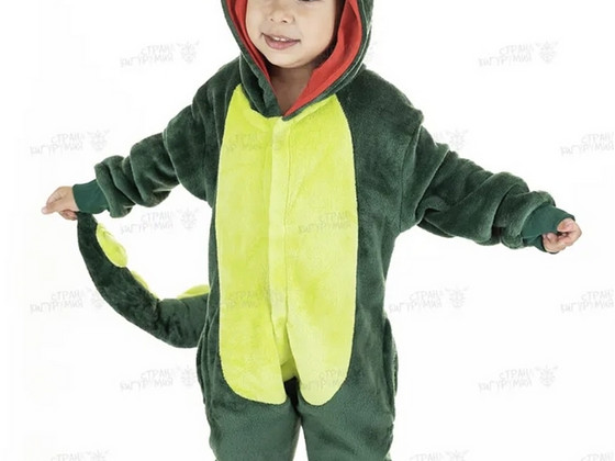 Костюм карнавальный кигуруми Динозавр