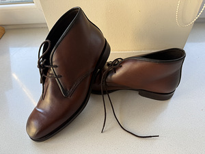 Полусапоги из кожи Massimo Dutti (7 фото из 8)