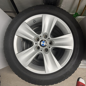 Диски BMW 5x120 225x55x17 с ламельными шинами (1 фото из 9)
