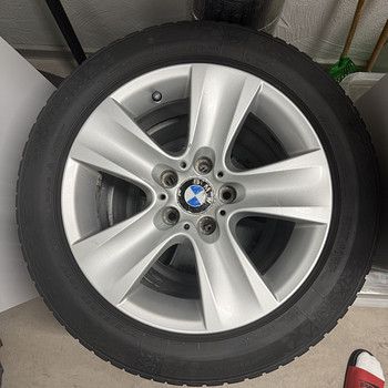 Диски BMW 5x120 225x55x17 с ламельными шинами