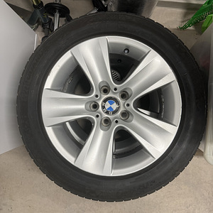 Диски BMW 5x120 225x55x17 с ламельными шинами (3 фото из 9)