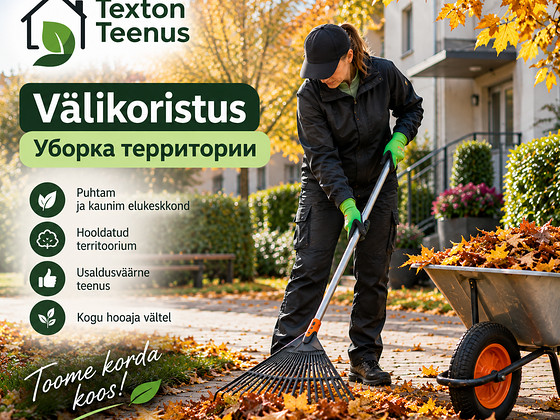 Уборка улицы и уход за территорией