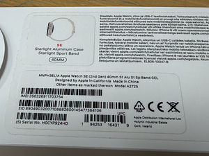 Apple Watch SE (GPS + Cellular) (2nd Generation) 40mm (6 foto / 9)