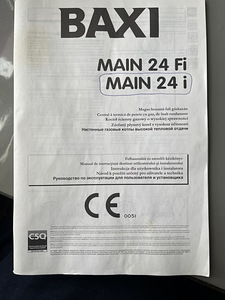Газовый котел BAXI Main 24i 24 кВт (2 фото из 2)