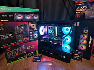 Универсальный: Ryzen 9800x3d / RTX 4090 / 420mm AIO / DDR5 / WIN 11 (1 фото из 7)