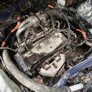 Двигатель Toyota Corolla 1.3 63kw
