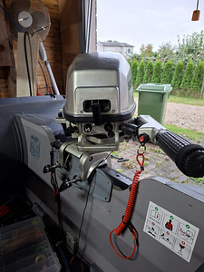 Paadimootor Honda BF5A lühike jalg (5 foto / 7)