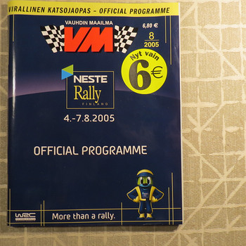 WRC SOOME RALLY 2005 KAVA MARKKO MÄRTINIGA