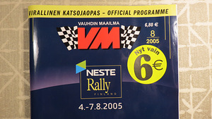 WRC Ралли Финляндии 2005 с Кайей Маркко Мяртином (2 фото из 10)