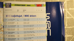 WRC Ралли Финляндии 2005 с Кайей Маркко Мяртином (4 фото из 10)