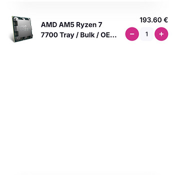 AM5 Ryzen 7 7700 Tray