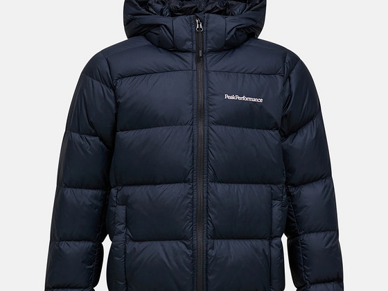 Peak Performance Jr Frost Jacket Black/Blue, laste sulejope