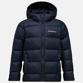 Peak Performance Jr Frost Jacket Black/Blue, laste sulejope