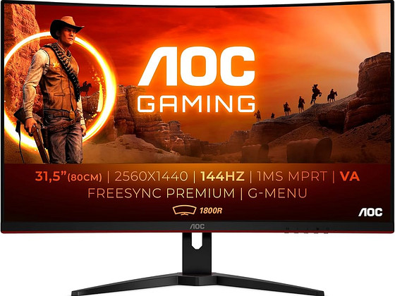 Монитор AOC 32" 144 Гц QHD (1440p)