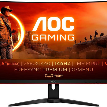 Monitor AOC 32 144Hz QHD (1440p)